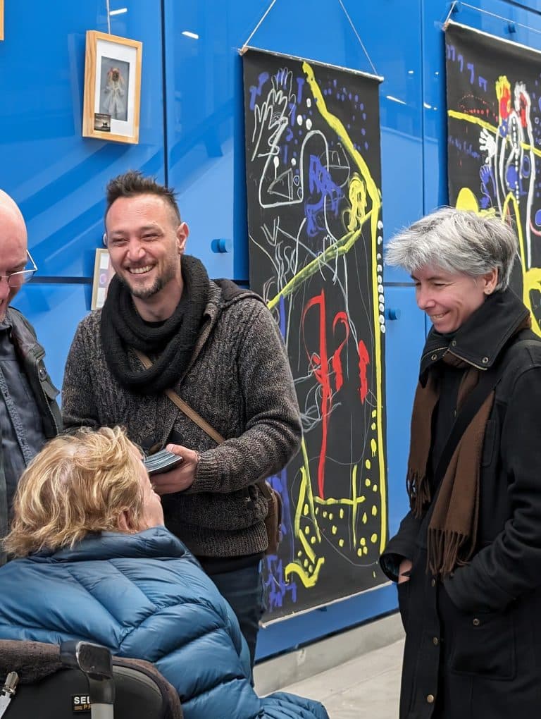 Photo des participants la rencontre Handicontacts du 2 février 2024 sur la culture